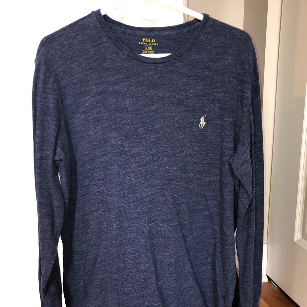 Men’s Ralph Lauren Polo Long Sleeve, Navy